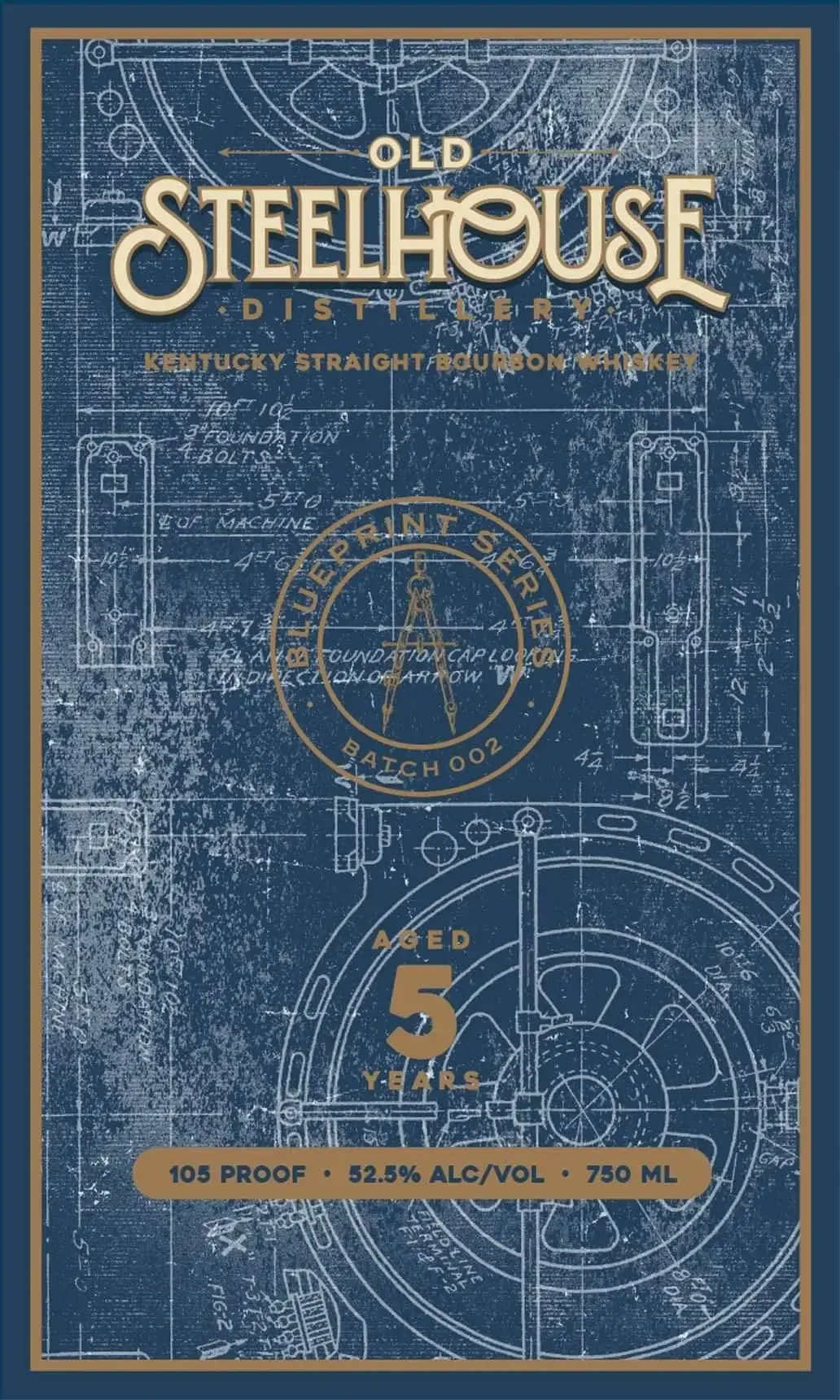 Old SteelHouse Blueprint Series 5 Year Kentucky Straight Bourbon Whiskey