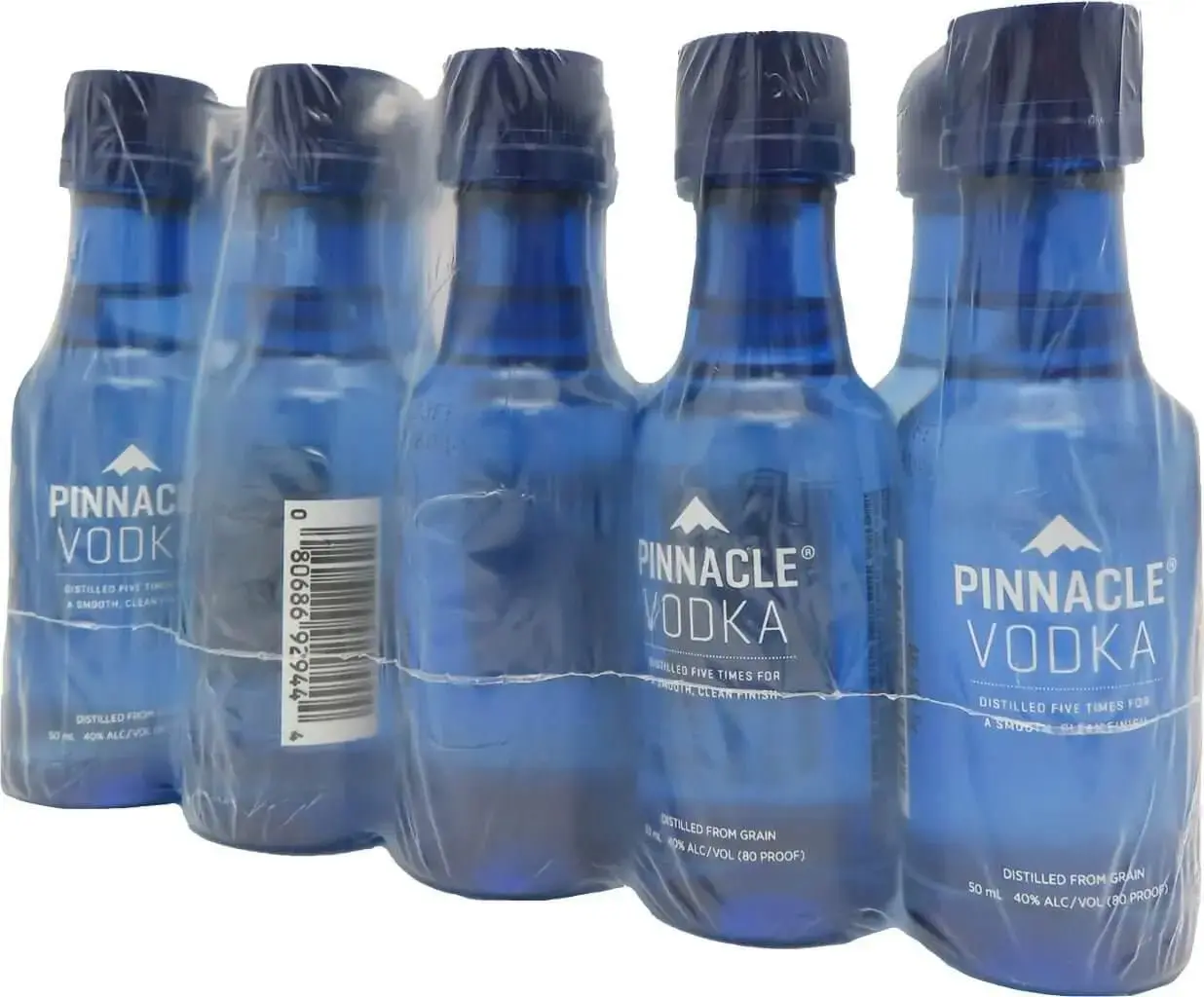 PINNACLE VODKA 50ML 10PK