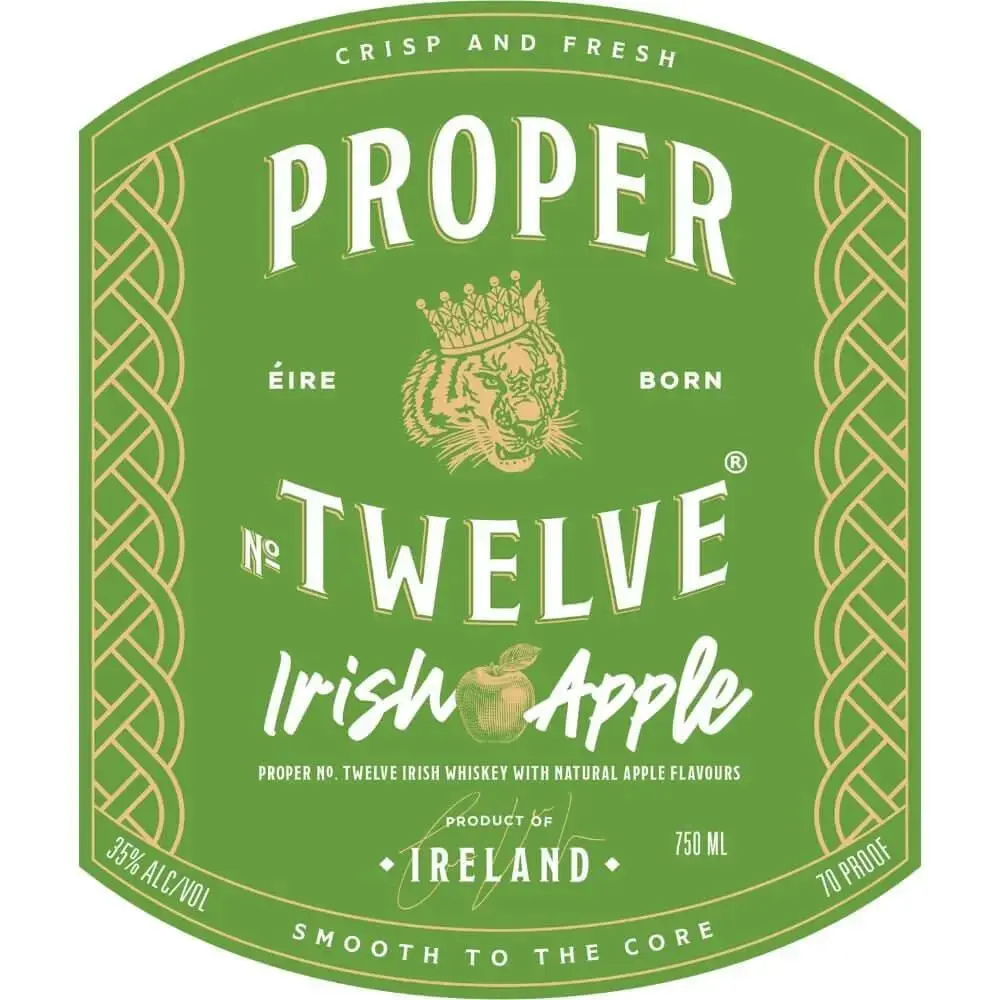 Proper No. Twelve Irish Apple Whiskey by Conor Mcgregor - Image 2