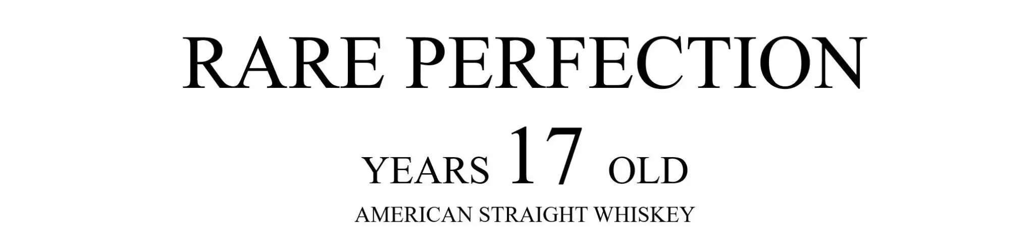 Rare Perfection Vintage Hermitage Collection 17 Year American Straight Whiskey
