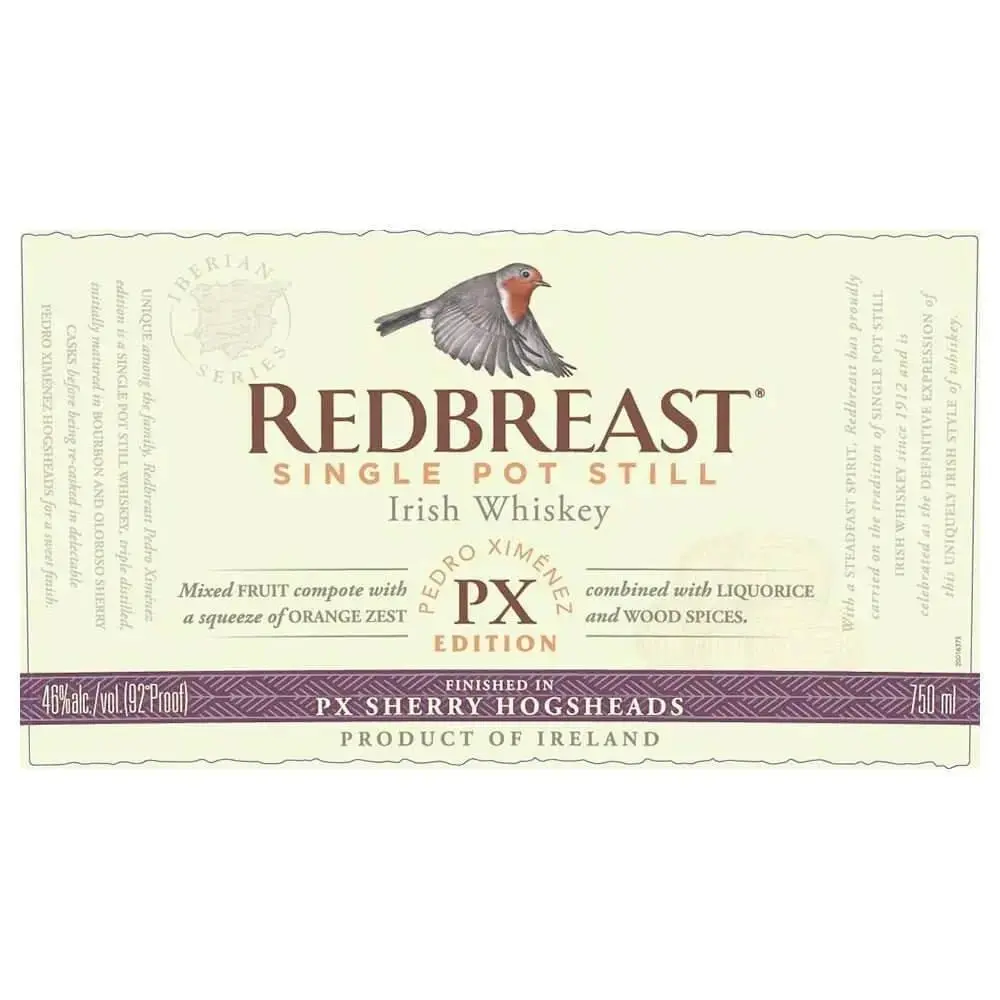 Redbreast Iberian Series PX Sherry Hogsheads Cask - Image 2