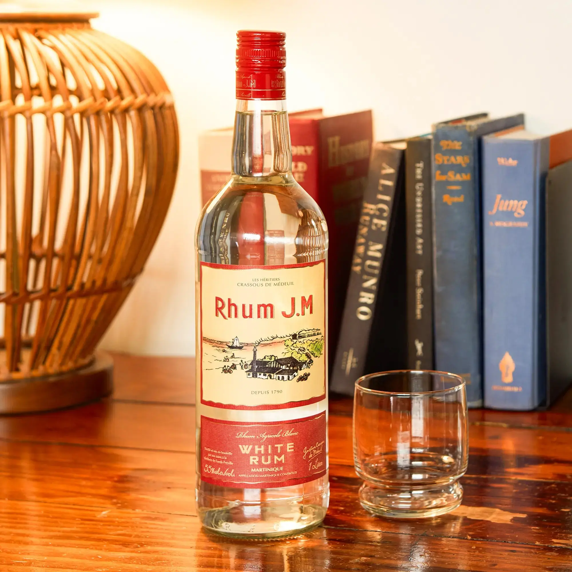 Rhum J.M. Agricole Blanc 110 Proof White Rum - Image 2