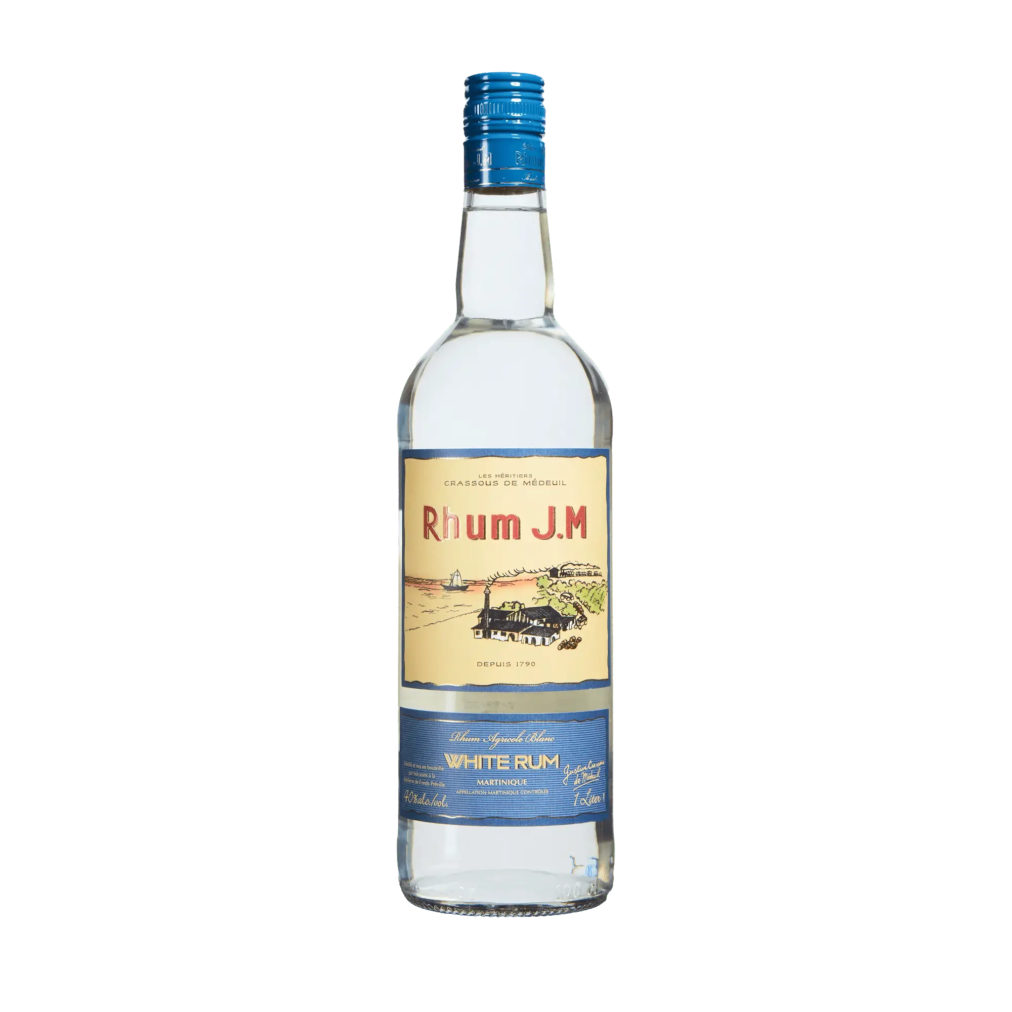 Rhum J.M. Agricole Blanc 40 White Rum