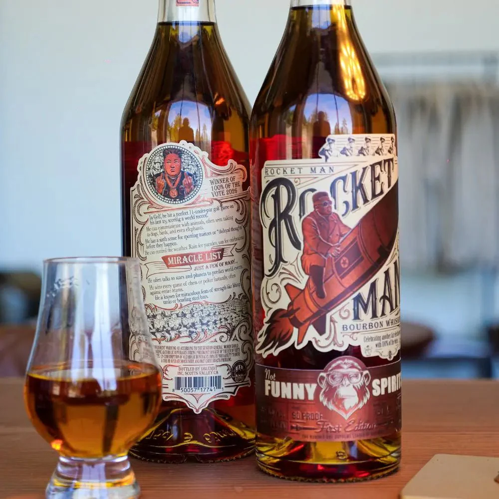 Rocket Man Bourbon Whiskey - Image 3