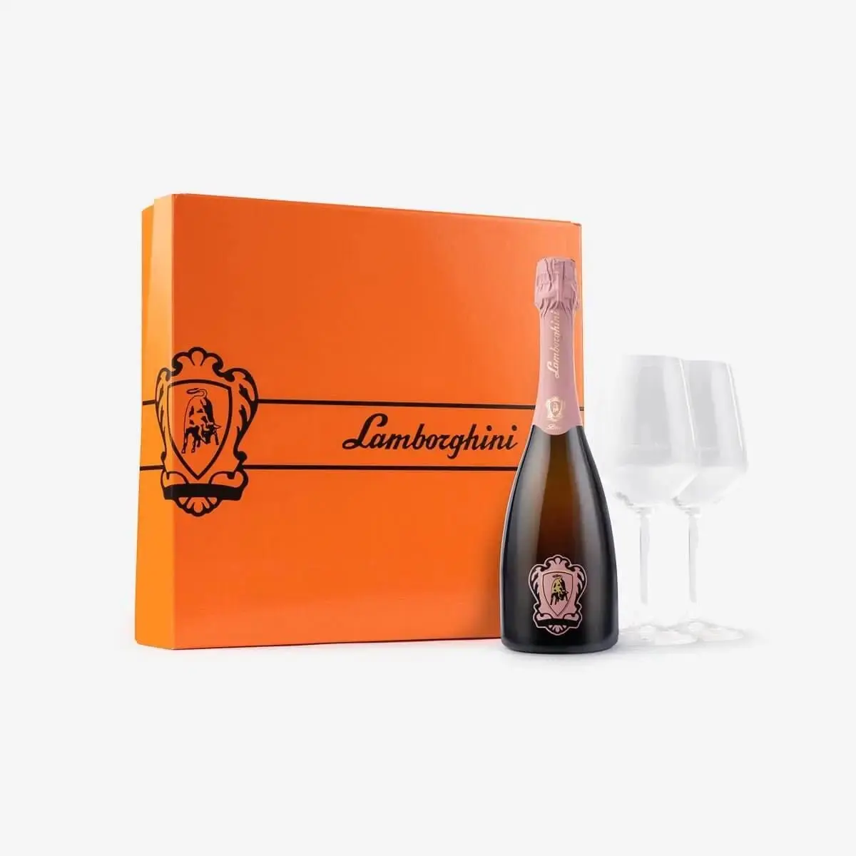 Lamborghini: RosĂš "The Legend" with Gift Set & Wine Glasses
