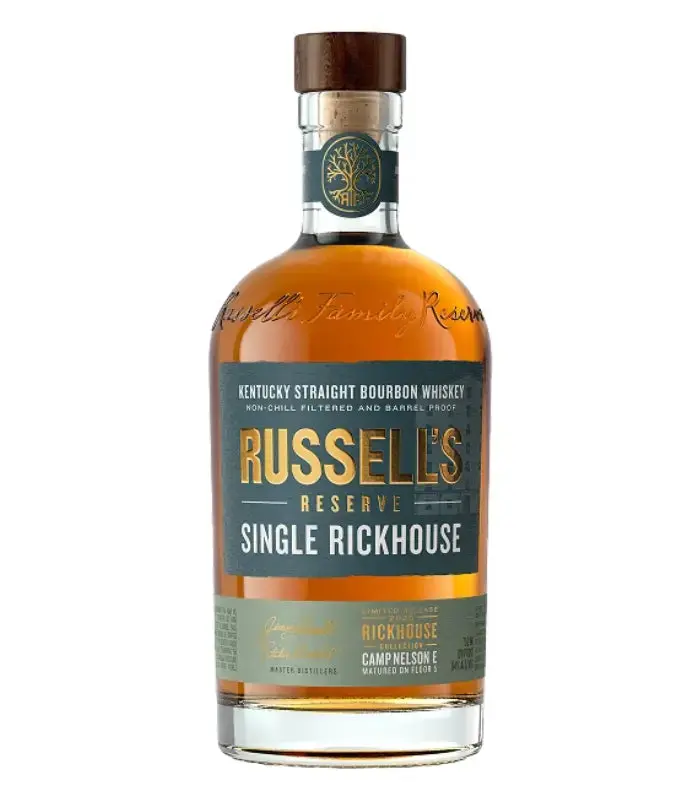 Russellās Reserve Single Rickhouse 2025 Camp Nelson E Bourbon Whiskey