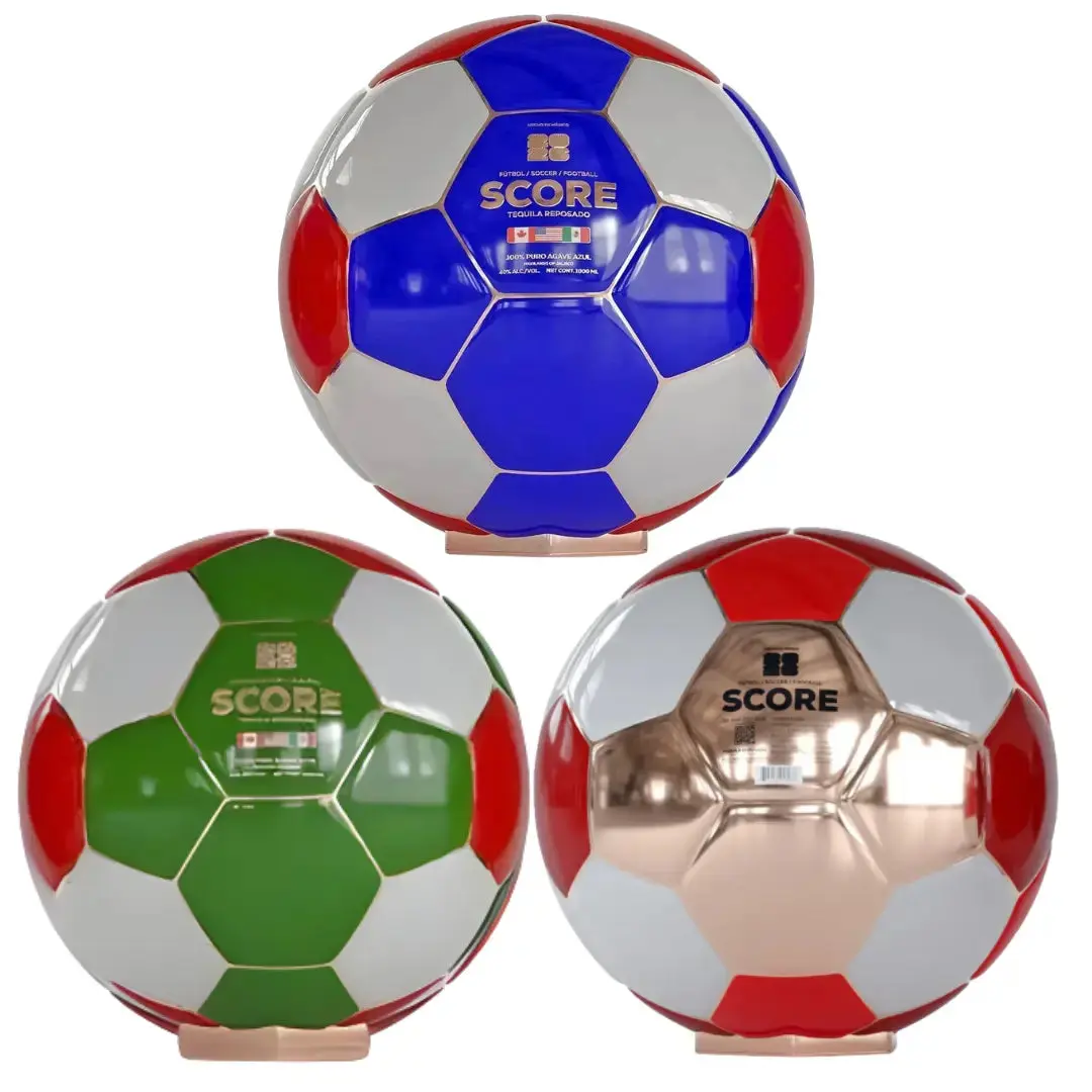 Score Tequila Reposado 2026 USA, Mexico, & Canada Limited Edition Soccer Ball Bundle