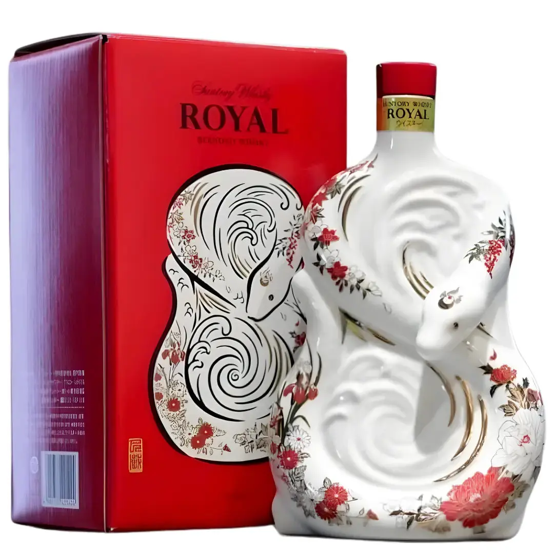 Suntory Royal Whisky Year of The Snake 2025 Limited Edition Ceramic Bottle 600mL