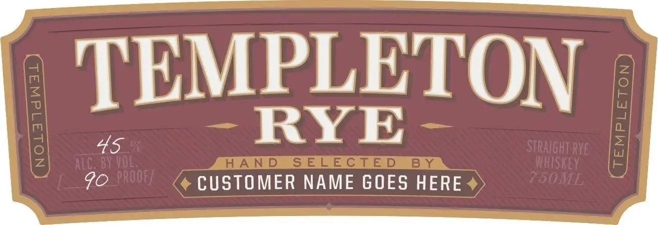 Templeton Rye Cask Strength Single Barrel