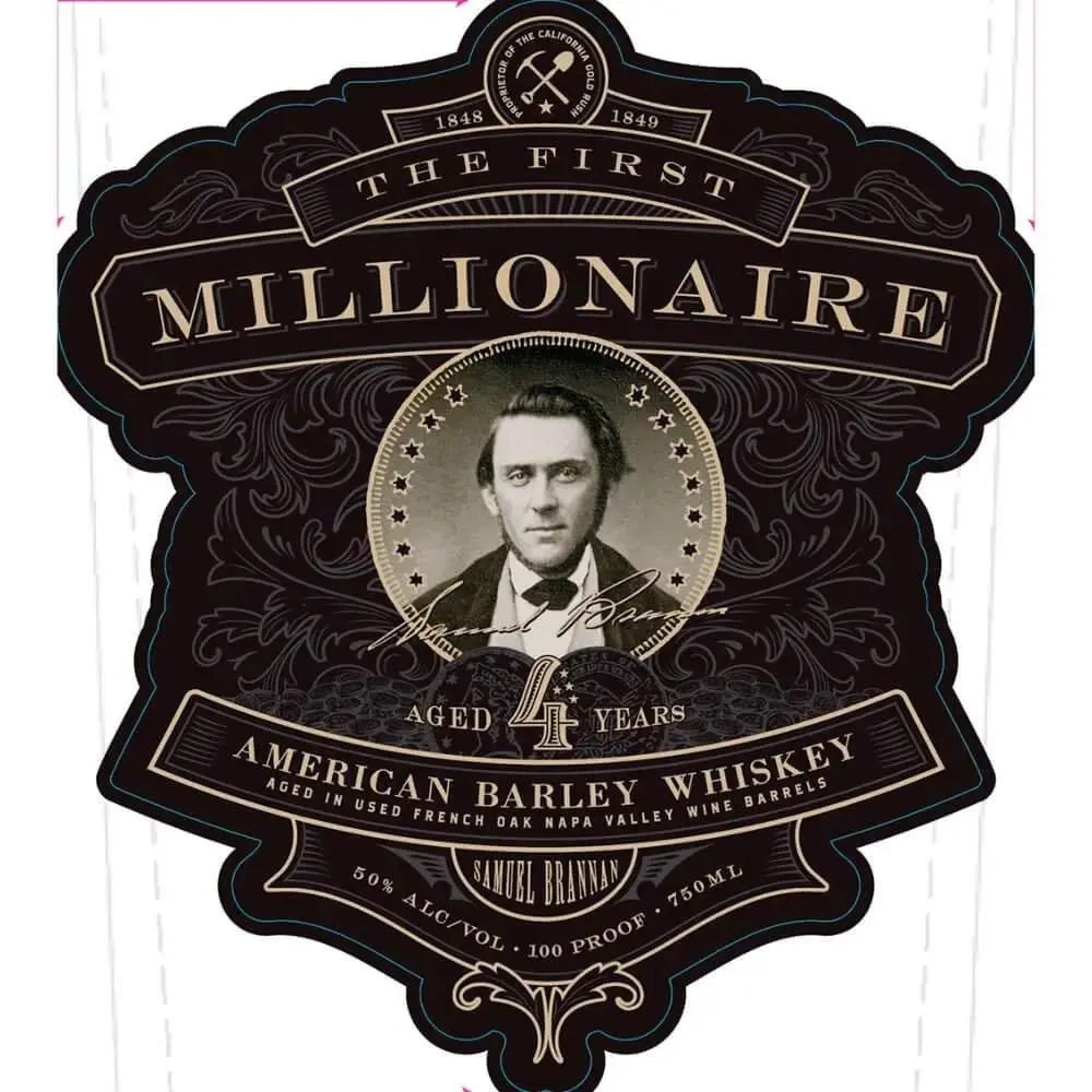 The First Millionaire 4 Year Old American Barley Whiskey - Image 2