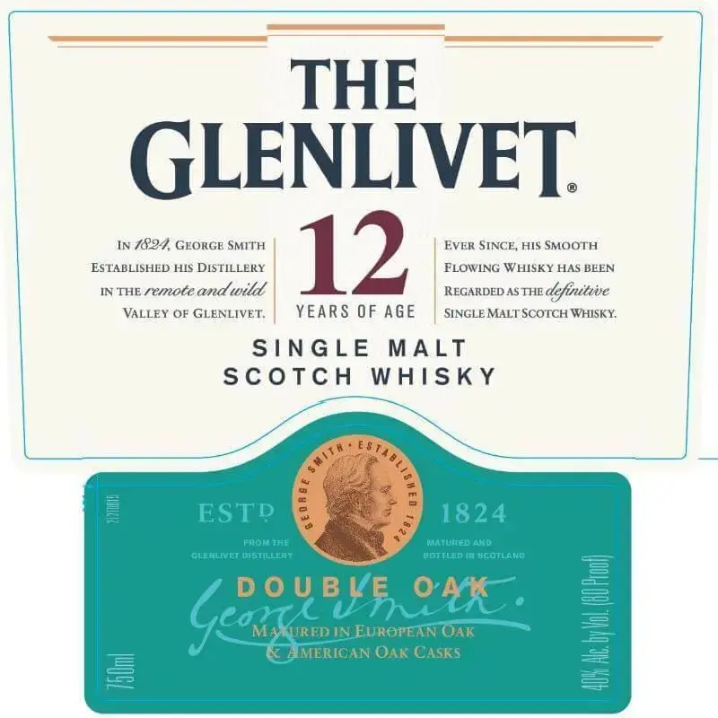 The Glenlivet 12 Year Old Double Oak - Image 2