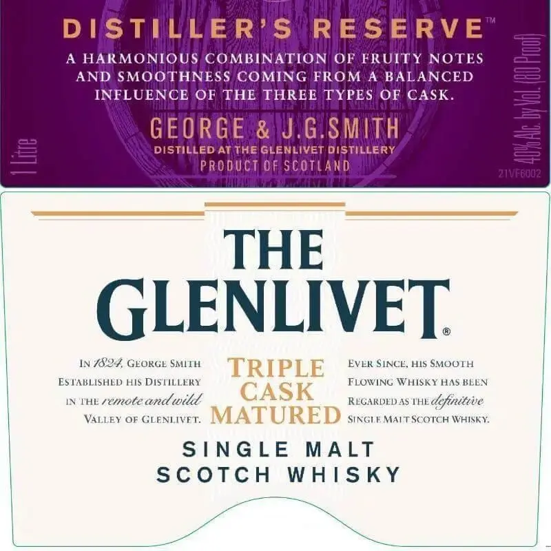 The Glenlivet Distiller's Reserve Triple Cask Matured