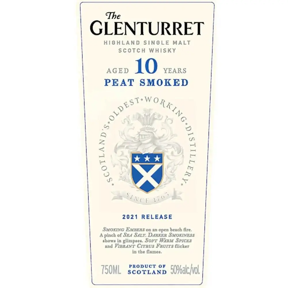 The Glenturret 10 Year Old Peat Smoked 2021 Release - Image 2