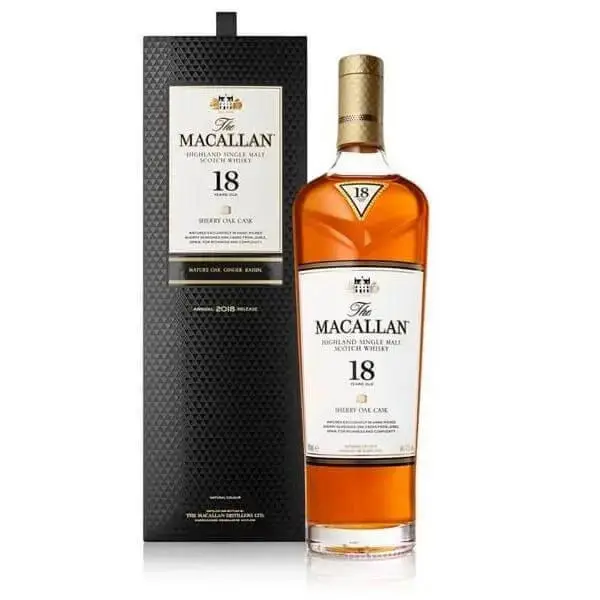 The Macallan 18 Year Old Sherry Oak 2019 Edition
