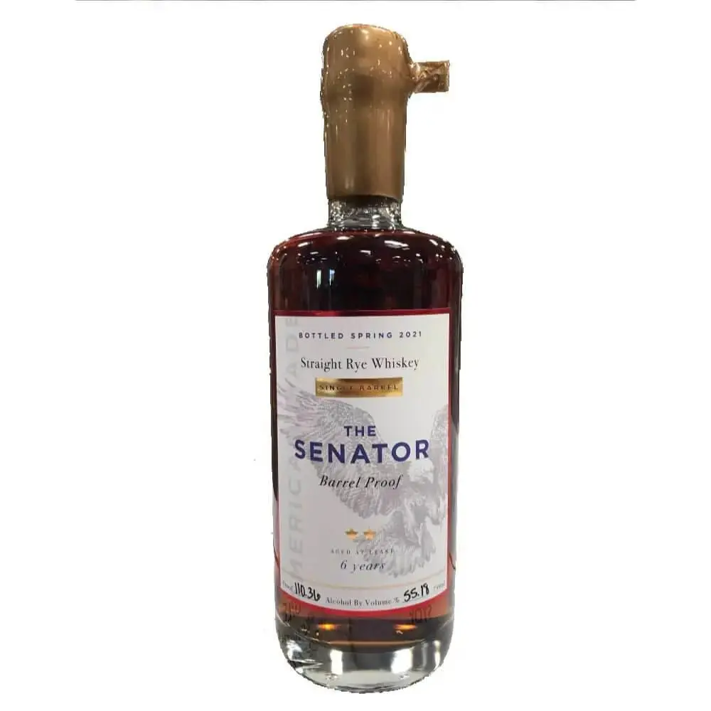 The Senator "Gold Wax Edition" Barrel Proof 6 Year Old Single Barrel
