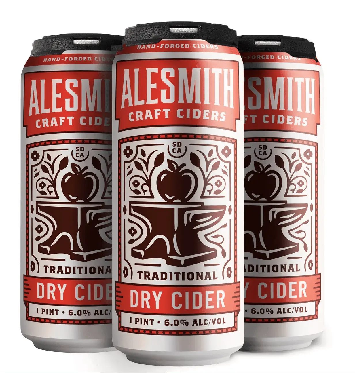 AleSmith Traditional Dry Apple Cider (6.0% ABV) 16oz Cans - Image 2