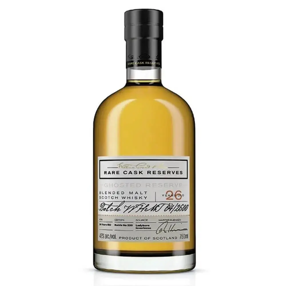 William Grant & Sonsâ Rare Cask Reserves Ghosted Reserve 26 Year