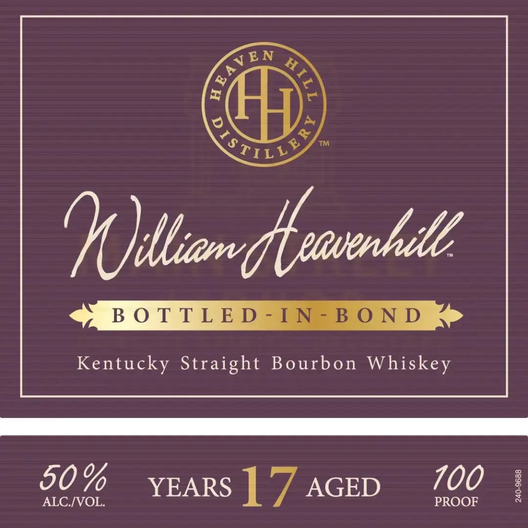 William Heavenhill 17 Year Bottled-In-Bond Kentucky Straight Bourbon Whiskey