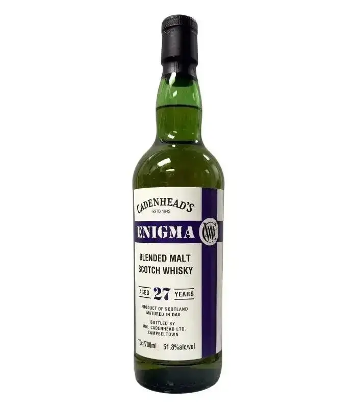 WM Cadenhead Enigma 27 Year Islay Single Malt Scotch Whisky