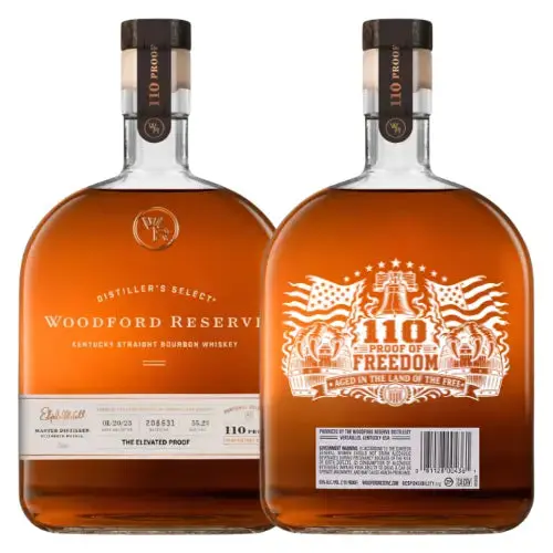 Woodford Reserve 110 Proof “Proof of Freedom” Edition Kentucky Straight Bourbon Whiskey - Image 2