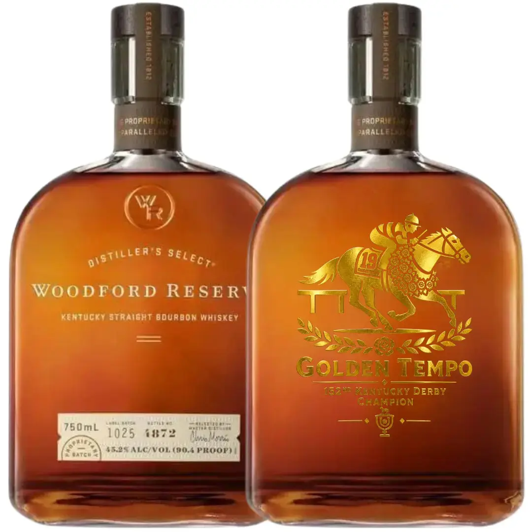 Woodford Reserve Kentucky Straight Bourbon Golden Tempo Champion Edition