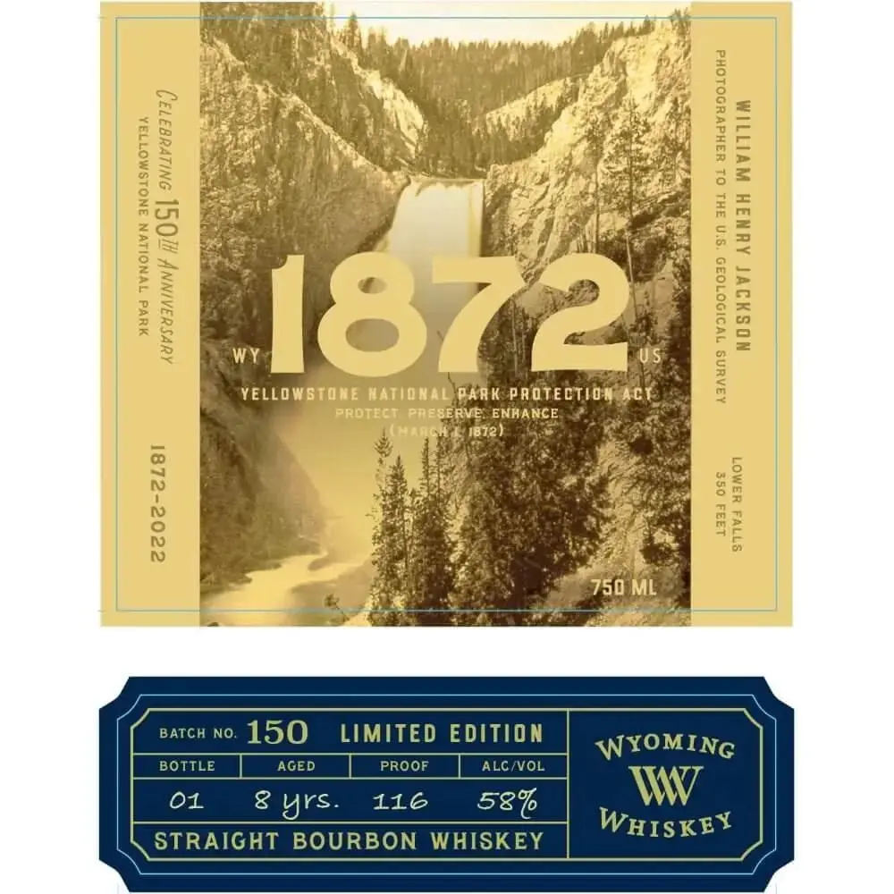 Wyoming Whiskey 1872 Straight Bourbon - Image 2